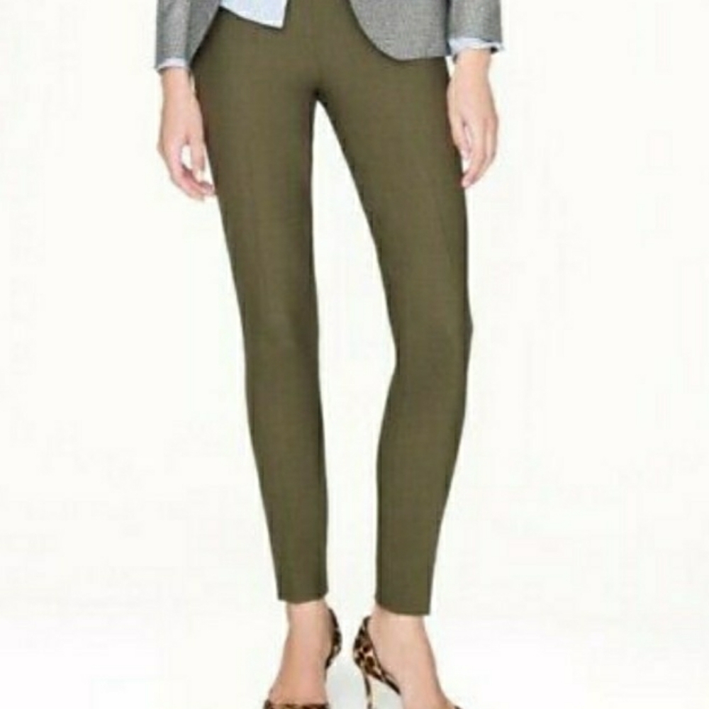 6T J. Crew Minnie pants in Olive